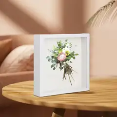 VGO - MARCO 30x30 MDF-VIDRIO SHADOW BOX