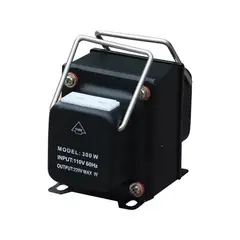 IMPORTCLICK - Transformador Eléctrico 13x7x85 CM 300 Watt Negro
