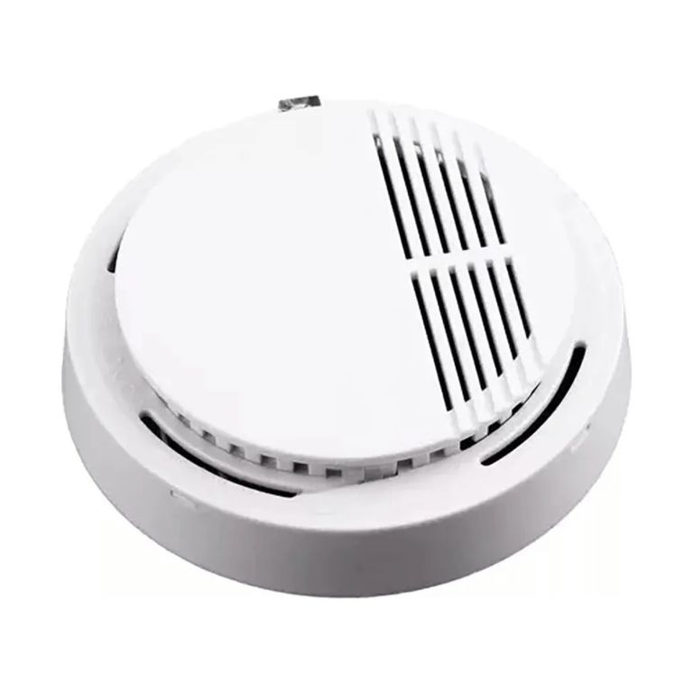 Alarma Detector Humo Inalambrico Bateria 4,5 Watt Blanco