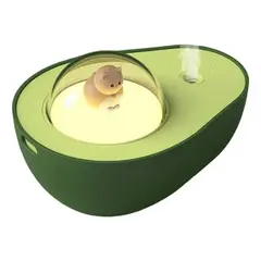 IMPORTCLICK - Humidificador Aire Luz LED Nocturna Multicolor Aguacate 210 ML