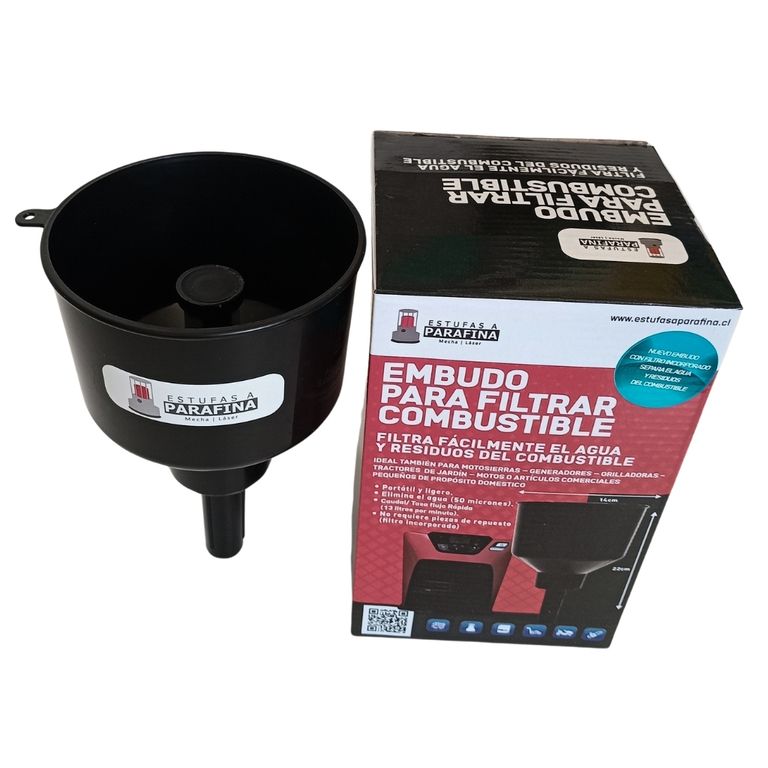 Embudo Filtro Purificador De Parafina Para Estufas A Parafina Embudo Mágico