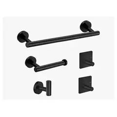 GENERICO - Juego De Accesorios De Baño Toalleros 304 Inoxidable