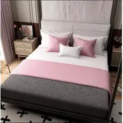 OKAY - Piecera 60x220cm Mas 2 Fundas Para Cama Gruesa Colores