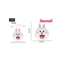 GENERICO - Globo metálico conejo 45x45cm