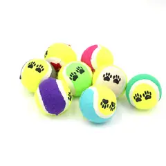 GENERICO - Pack 6 Pelotas de Tenis Mascotas Coloridas Juguete Resistente
