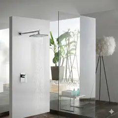 UNITEX - Monomando Ducha al muro Canet 73053C