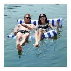 GENERICO - Flotador Doble Hamaca Inflable 130x137cm