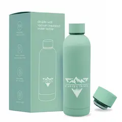 GENERICO - Botella térmica 750 ml deportiva acero inoxidable Verde Patagonia