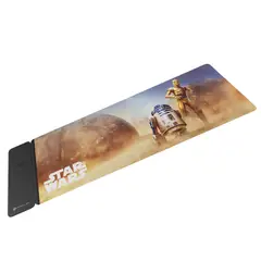PRIMUS GAMING - PMP-S17DR-XL Mouse Pad XL Droids Edition 30x80 cm Alfombrilla Gamer XL, Superficie de Tela de Alta Precisión, Base Antideslizante, Edición Star Wars