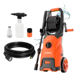 LERNEN - Hidrolavadora Pro 1800w Con Espumador Y Ruedas