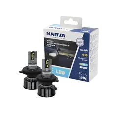 NARVA - Kit Ampolletas Led H4 12 24V 20W Para Auto