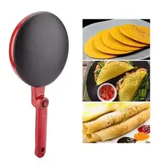 GENERICO - Panquequera Electrica Crepera Sartén 20 Cm Antiadherente