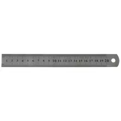 PACIFIC - Regla Metalica 20 cm con Funda Protectora - PS