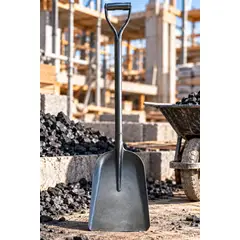 GENERICO - Pala Carbonera Con Mango De Metal