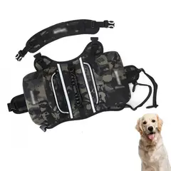 ATURE - Arnés Reflectante Con Mochila Integrada Para Perros Al Aire Libre