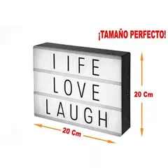 MOVI - CAJA LED CINEMATIC LIGHT BOX PARA FOTOS