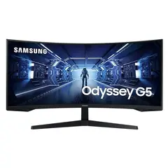 SAMSUNG - Monitor Gamer 34" Odyssey G5 G55 - UWQ HD 1ms 165Hz