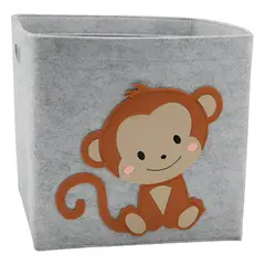 OKAY - Pack 2 Caja De Almacenamiento Para Niños Cubo Con Animales