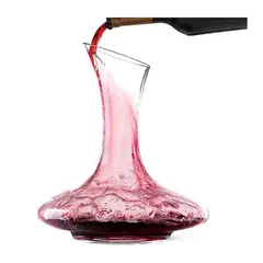 GENERICO - Decantador Para Vino Aireador Vino De Vidrio Aireador 1500mL