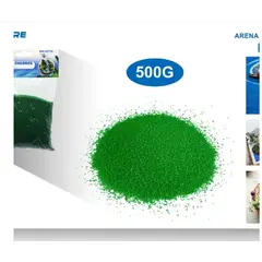 GENERICO - Arena Decorativa Color Verde 500G