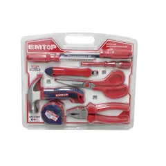 EMTOP - Set De Herramientas Manuales De 8 Piezas EHTS01081