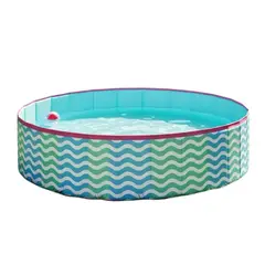GENERICO - Piscina Grande Plegable Portátil Mascotas Niños 100cm Verano