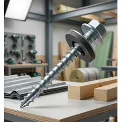 GENERICO - Tornillo Hexagonal Punta Espada 10x2 1/2 pulgadas 100 Unidades