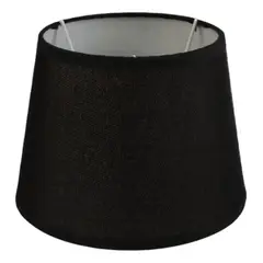 OEM - Pantalla Para Lampara Repuesto Pantalla Vestido E14 E27 Gran - Negro