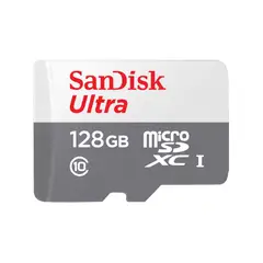 SANDISK - MicroSDXC Ultra 128GB Negro