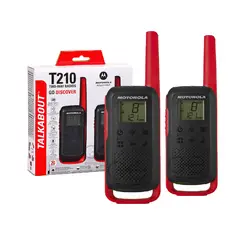 MOTOROLA - Set 2 Walkie Talkie T210
