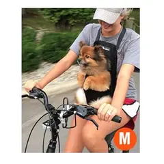 GENERICO - Bolso canguro para transportar perro pequeño Talla M