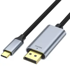 KINDA NICE - Cable Adaptador USB-C a DisplayPort 1.4 de 2m Soporta 8K