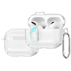 GENERICO - Funda Protectora Reforzada Transparente Para Airpods Pro 3 / Transparente