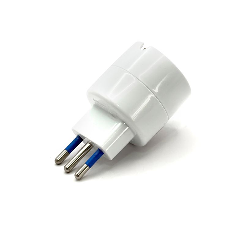 Adaptador Enchufe Schuko Hembra Eléctrico 10a Certificado