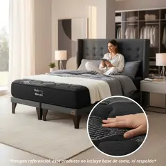 BLOCCARE - Colchón King Black Prime Uno