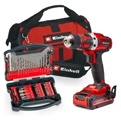 EINHELL - Taladro Te-cd 18/40 + 41 Piezas + Bat 4ah