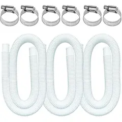 KUANGYE - Kit 3 Manguera Filtro Piscina Para Intex Bestway Universal 150cm