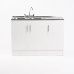 MOBELTEK - Kit Mueble Lavaplatos 120cm Secador Derecho