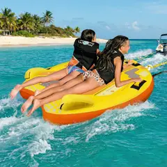 GENERICO - Inflable Remolcable 2 Personas Sacacucha Flotador Playa