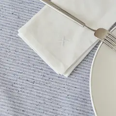 TEXTURA INTERIORS - Mantel Savil 140x160 Azul