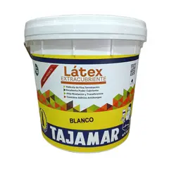 TAJAMAR - Látex Extracubriente Blanco Tineta