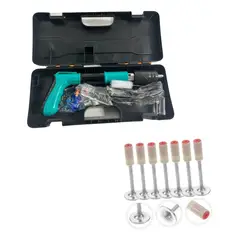 GENERICO - KIT PISTOLA DE CLAVOS MANUAL PORTÁTIL + 200 CLAVOS