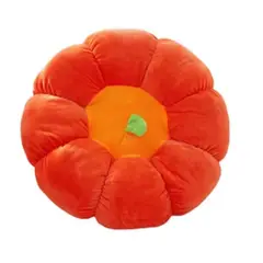 HD HOGAR SPA - Cojín Redondo 50cm Haiton Velvet Mostaza Para Sillón