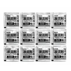 GENERICO - 12 Sobres Gel Solidificante Absorbente Para Baño Inodoro