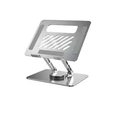 GENERICO - Soporte Para Portátil Aleación De Aluminio Rotación De 360° Gris