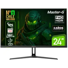 MASTER G - Monitor Gamer 24" FHD IPS HDR 180Hz 1Ms MGMG2441P Master-G