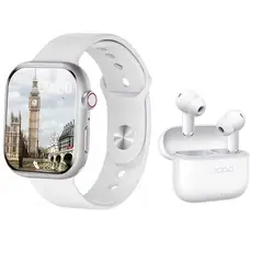 OPPO - Audífonos Enco 4i Blanco Bluetooth y S10 reloj inteligente W