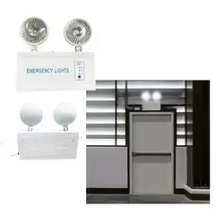 GENERICO - Lampara Emergencia con Set 2 Focos Recargable