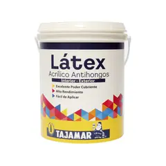 TAJAMAR - Látex Acrilico Marfil Galón