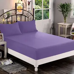 OKAY - Sábanas Plaza Y Media Lisa 144 Hilos 3piezas Colores